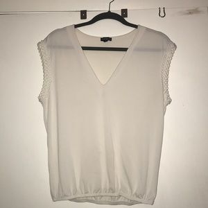 Cream colored Express blouse